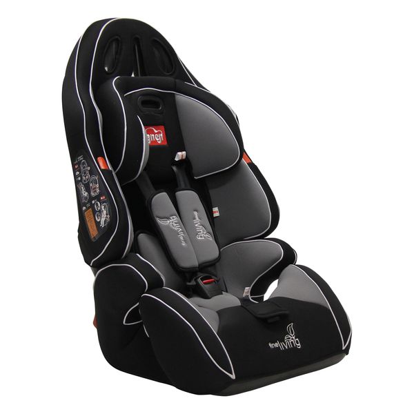 Fine Living Car Seat - Black/Grey