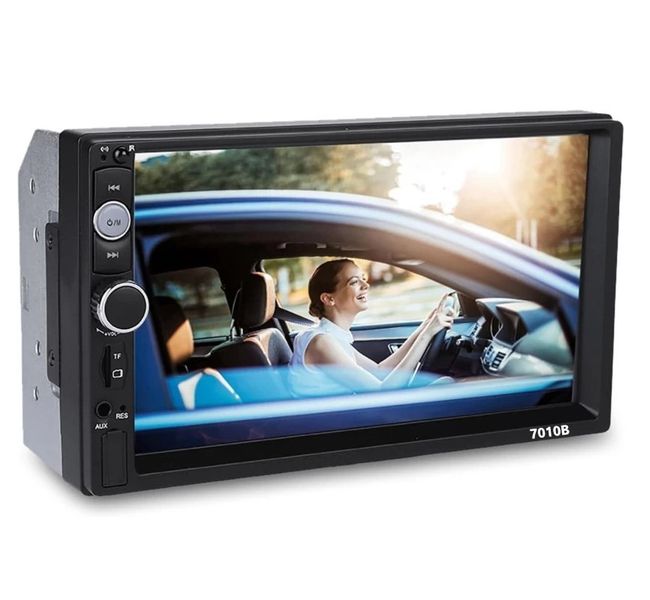 7" Car MP4 Touch Screen Radio, Handsfree, BT, USB, Micro SD, AUX-in.