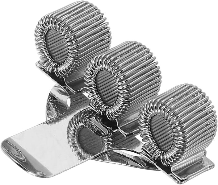 3pcs Metal Pen Holder Spring Suspension for Notebooks and Planners Secure