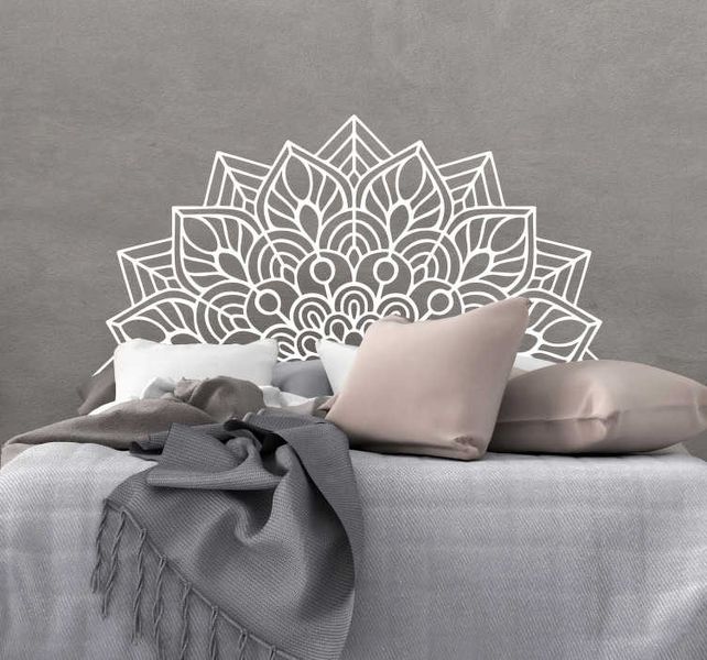 Imaging Architects Mandala Yoga headboard Wall Decal