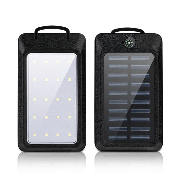Cell phone charger Waterproof Portable Solar Power Bank