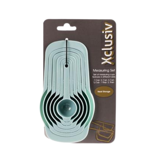 Xclusiv - 6 Piece Stackable Measuring Set