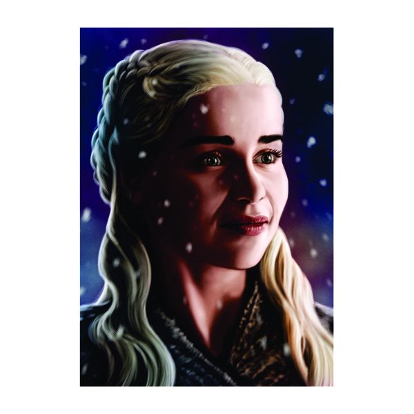 Daenerys Targaryen The Ice Queen GOT - A1 Poster