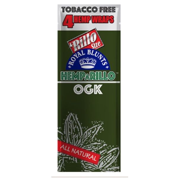 Royal Blunts Hemparillo - OGK - 15 Pack (4 Per Pack)