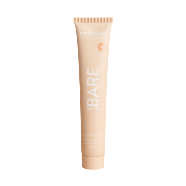 EEZYSUN - BARE Tinted Sunscreen SPF50 - Anti-Aging, Non-Oily - 50 ml