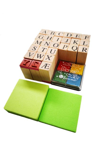 Alphabet Stamp Set - Educational, Craft Fun - Umlozi