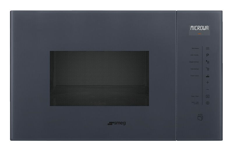 Smeg FMI125G Neptune Grey Linea Built in Microwave