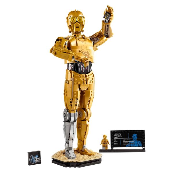 LEGO 75398 Star Wars C-3PO Droid Figure Building Set - Parallel Import