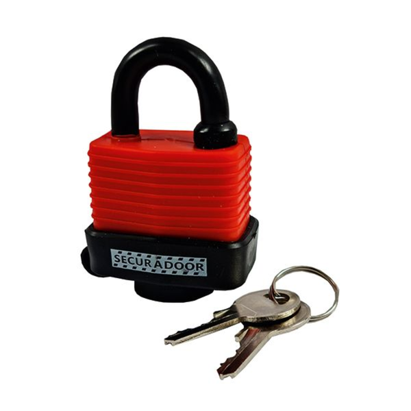 SECURADOOR- 48mm Weatherproof &amp; Laminated Anti-Theft Padlock