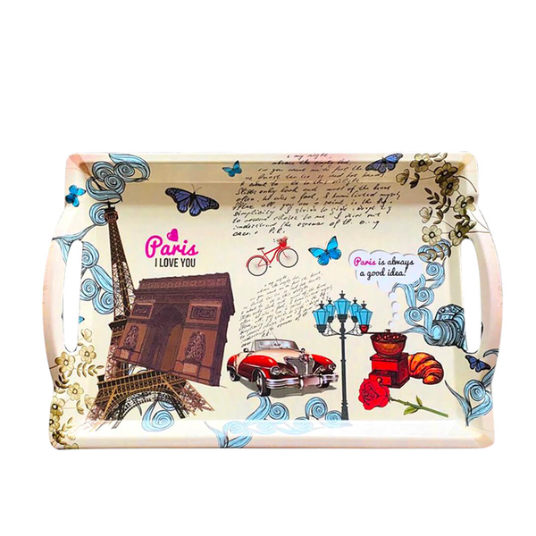Paris Theme Serving Tray