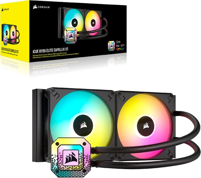iCUE H115i ELITE CAPELLIX XT Liquid CPU Cooler