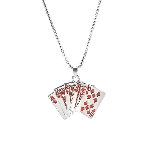 NL-GX1568, Royal Flush Necklace
