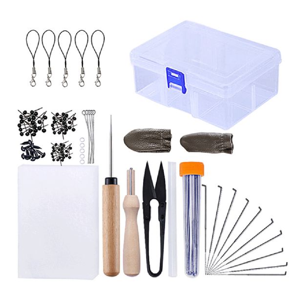 54-In-1 Needle Wool Felting Tools Kit Set For DIY Handmade Crafts Fabric