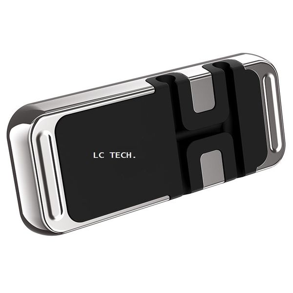 LC TECH Magnetic Phone Holder And cable organizer for iPhone Samsung Huawei