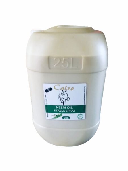 Calro Neem Oil Stable Spray 25L for Horse Stables
