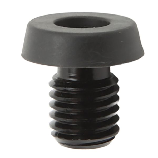 Billiard Cue Bumper Aluminum Alloy Black Plug