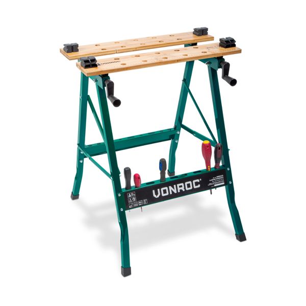 VONROC Clamping Workbench - Load Capacity up to 150kg
