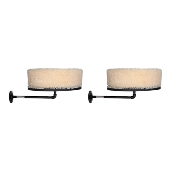 Mod Pod - Wall Mounted Cat Bed - MP15 - Cream Fluffy