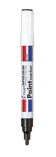 Pilot SC-PM Medium Tip Paint Marker - Box of 12 - Black