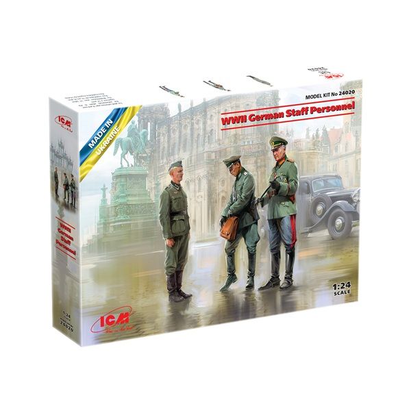 ICM24020 1/24 German Staff Personnel