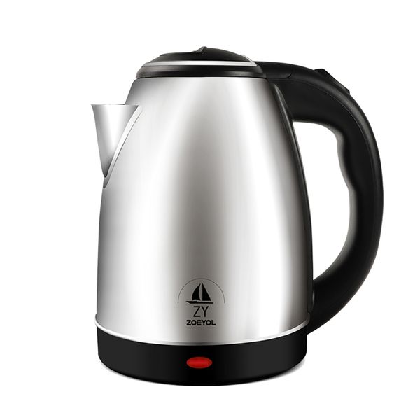 ZOEYOL 2L Cordless Electric Kettle, 1500W Stainless Steel Kettle
