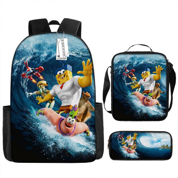 Lunch Box &amp; Pencil Case Spongebob image