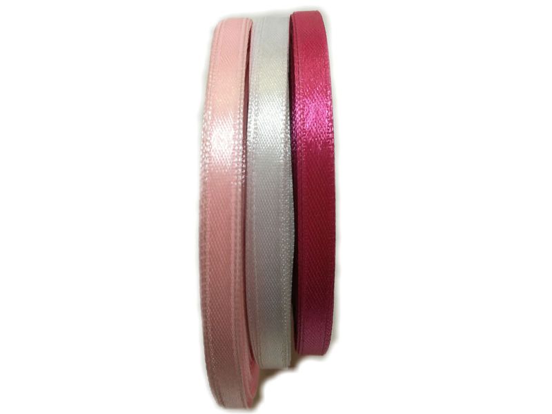 BEAD COOL - Satin Ribbon - 6mm width - Silver - Bows and Wrapping - 60m