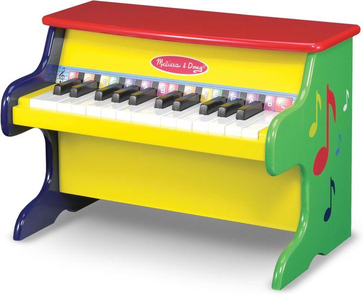 Melissa &amp; Doug Learn-to-Play Solid Wood Piano