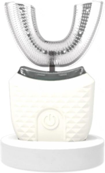 Adult U-Shaped Toothbrush, Sonic Vibration with Auto Timer &amp; Waterproof