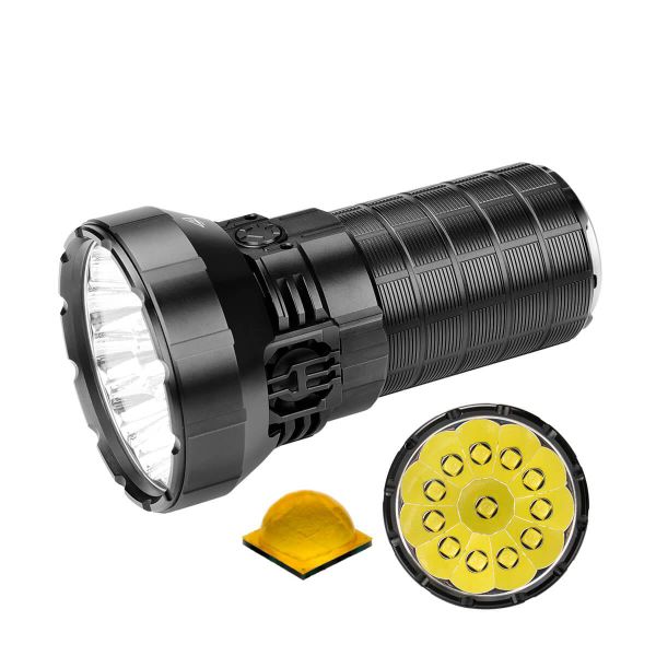 Imalent ms12 Mini, 65000lm, 1036m Throw, Rechargeable Flashlight