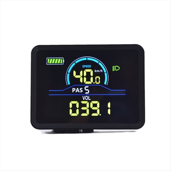 Electric Bike Lcd Display Meter 24V-60V Lcd Compatible with Universal