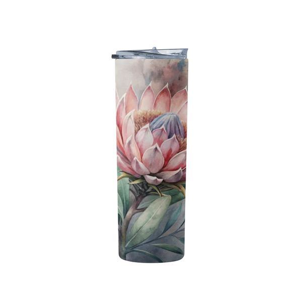 Fynbos Charm Double Wall Stainless Steel Travel Tumbler 900ml