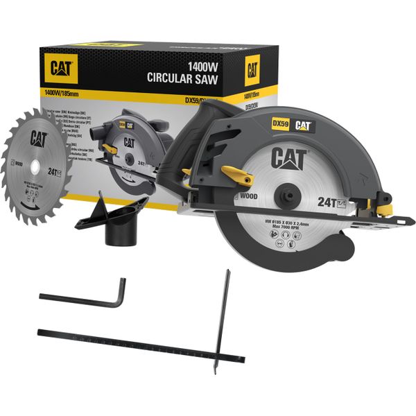 CAT Circular Saw 185mm 1400W