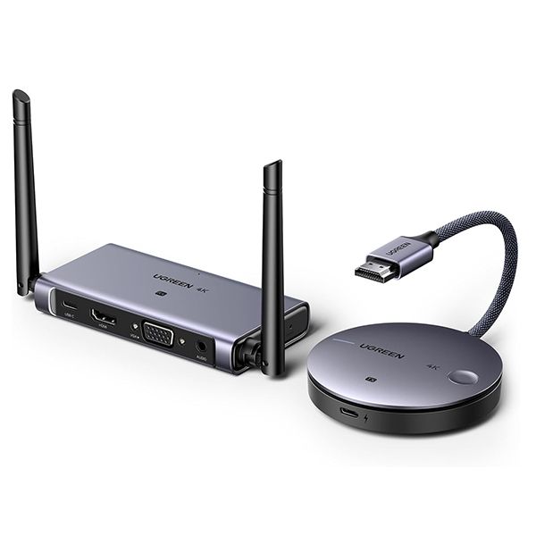 UGreen 90909A HDMI/VGA Wireless Display TX/RX-GY