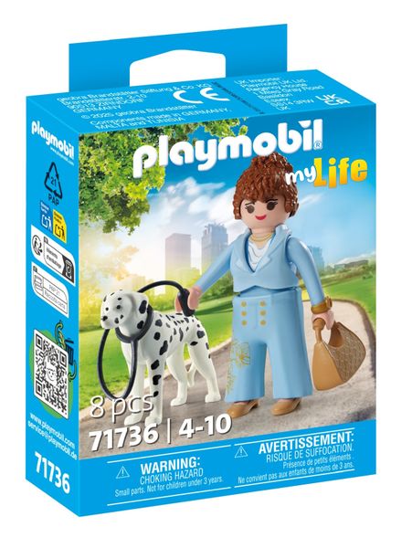 Playmobil My Life - Manager with Dalmatian - 8 Piece