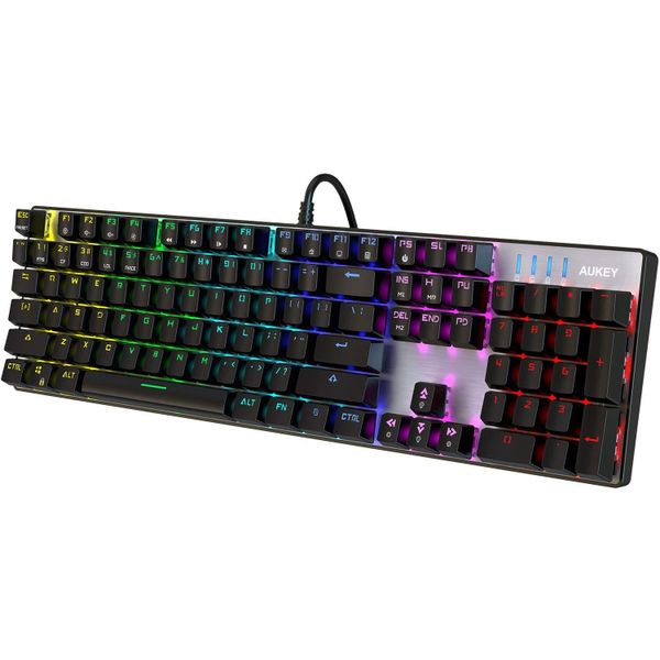 Aukey KM-G3 104 Key RGB Mechanical Keyboard