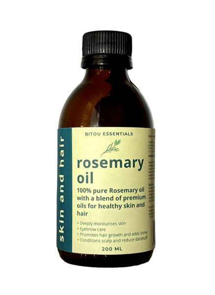 Bitou Essentials Rosemary Oil for hair and skin 200ml