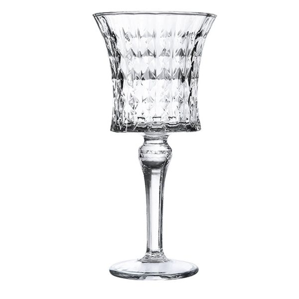 Clear Luxury Red Wine Glasses For Table Decor F220 - 6 Pieces