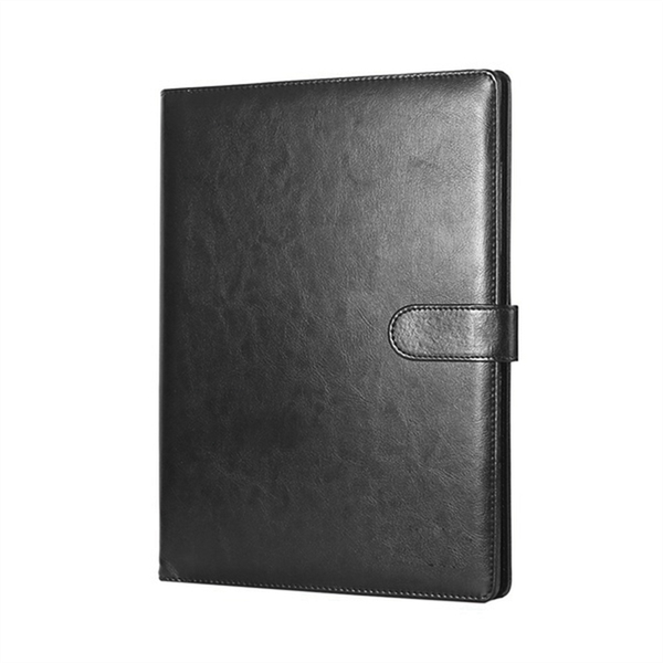 Business Contract Folder with Notes Business Stationery Folder Black