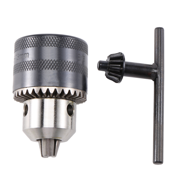 Key Type 1.5-13mm Capacity B16 Tapered Bore Drill Chuck
