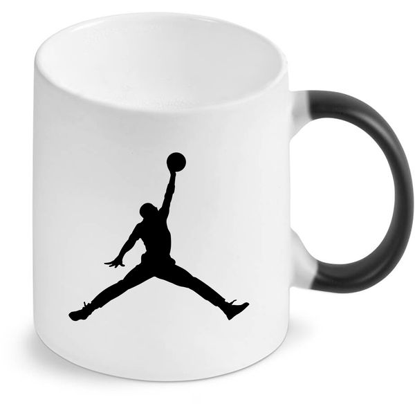 Jordan Basketball Birthday Christmas Magic Colour Changing Gift Mug