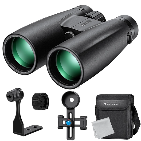 K&amp;F Safari Binoculars 12x50 with a Mobile Phone Attachment | KF33.084