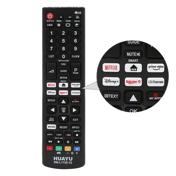 Replacement RM-L1726 V2HUAYARemote control