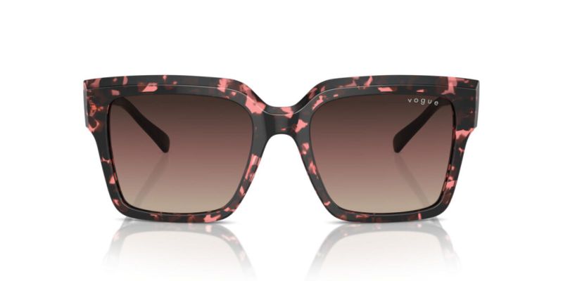 Vogue Womens Square Full Rim Sunglasses 0VO5553S