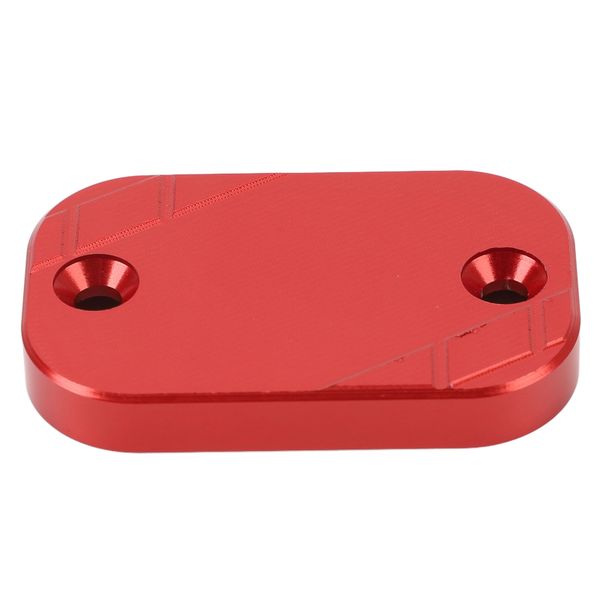 CNC Aluminum Brake Fluid Cover AEROX NVX 155 Red