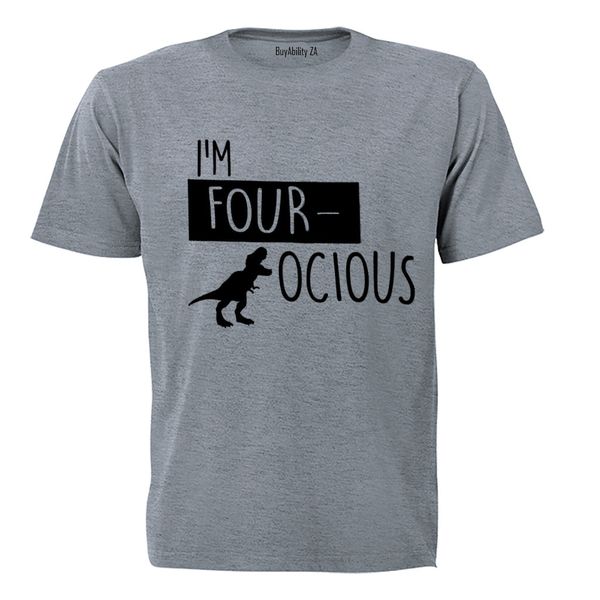 Ocious - Kids T-Shirt - Grey image