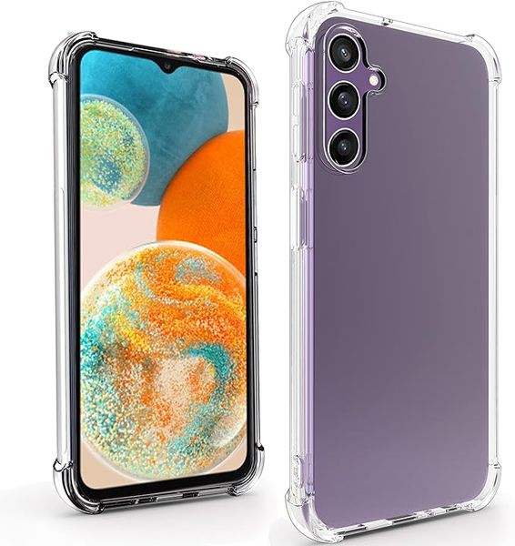 TPU Transparent Clear Case Compatible with Samsung Galaxy A25