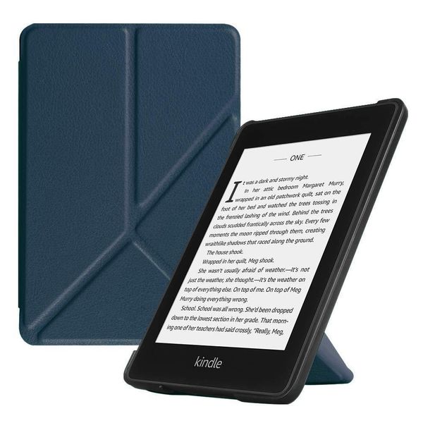 Fintie Origami Case Kindle Paperwhite E-Reader 10th Gen 2018 - Navy