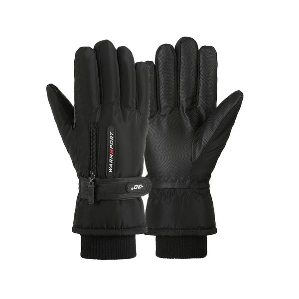 Winter Outdoor Cycling with Pocket Warm Gloves