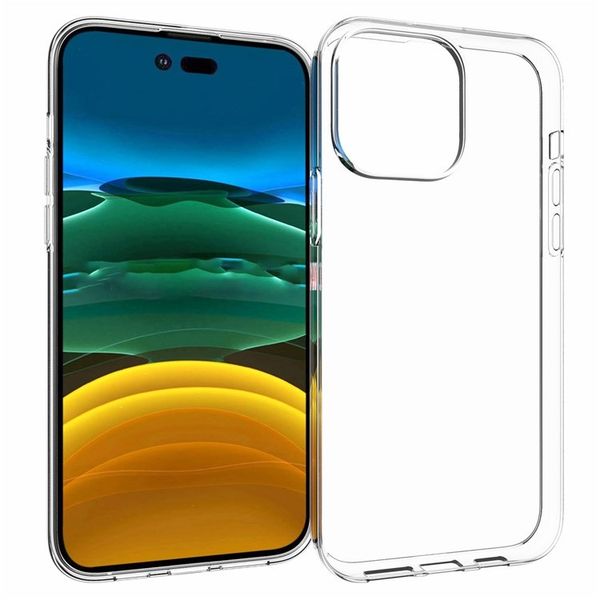 Transparent Shockproof Back Cover for iPhone 14 Pro Max